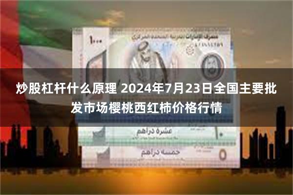 炒股杠杆什么原理 2024年7月23日全国主要批发市场樱桃西红柿价格行情