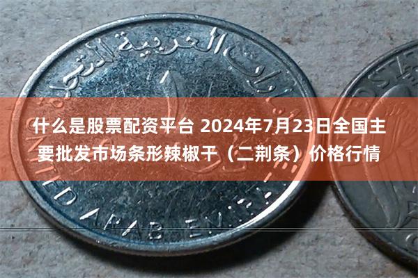 什么是股票配资平台 2024年7月23日全国主要批发市场条形辣椒干（二荆条）价格行情