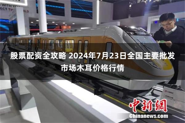 股票配资全攻略 2024年7月23日全国主要批发市场木耳价格行情