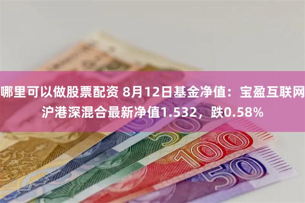 哪里可以做股票配资 8月12日基金净值：宝盈互联网沪港深混合最新净值1.532，跌0.58%